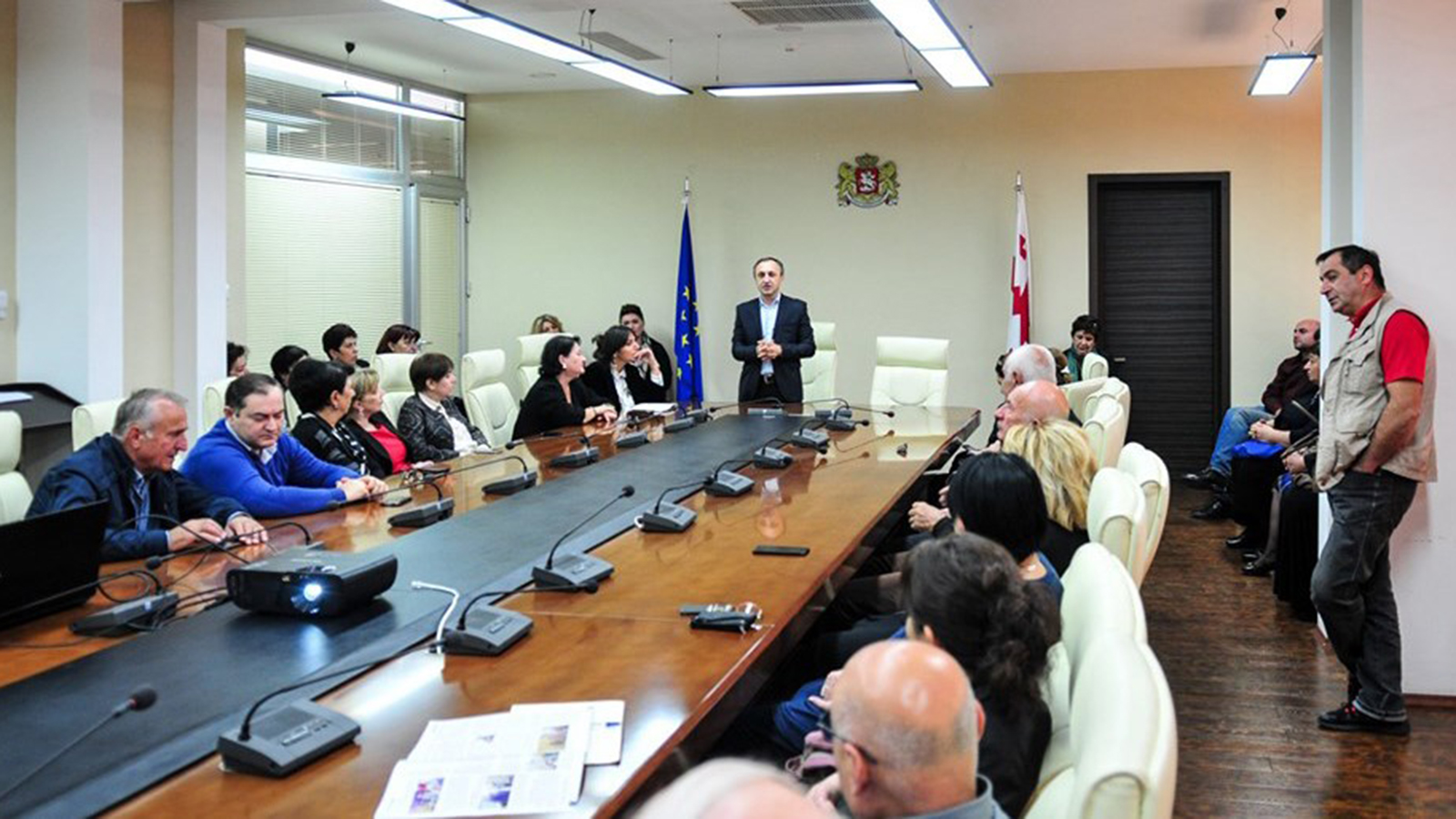 პროფესიული ტრენინგების პროგრამის წარდგენა მცხეთაში