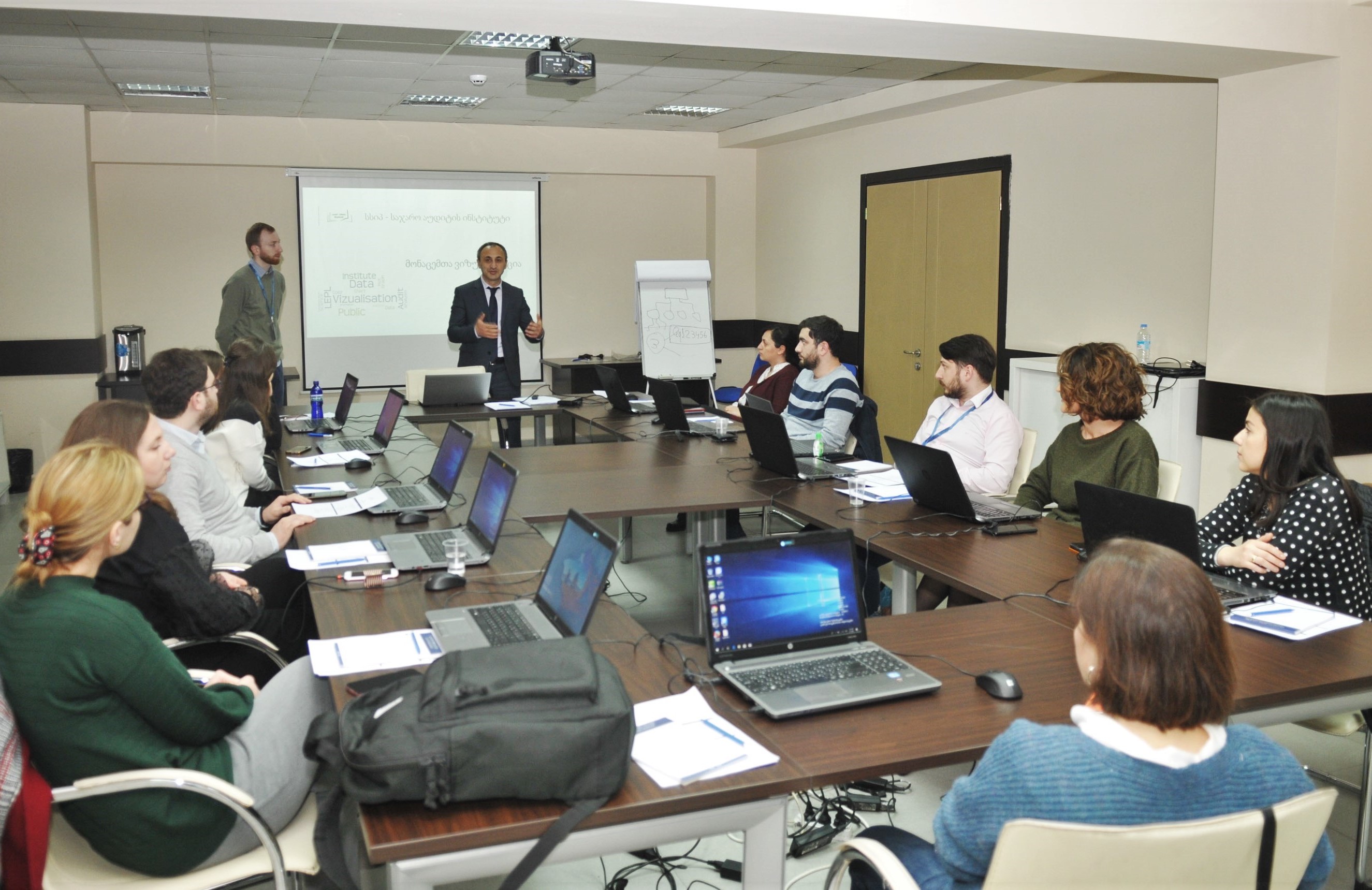 საჯარო აუდიტის ინსტიტუტმა მონაცემთა ვიზუალიზაციის ტრენინგი დაიწყო 