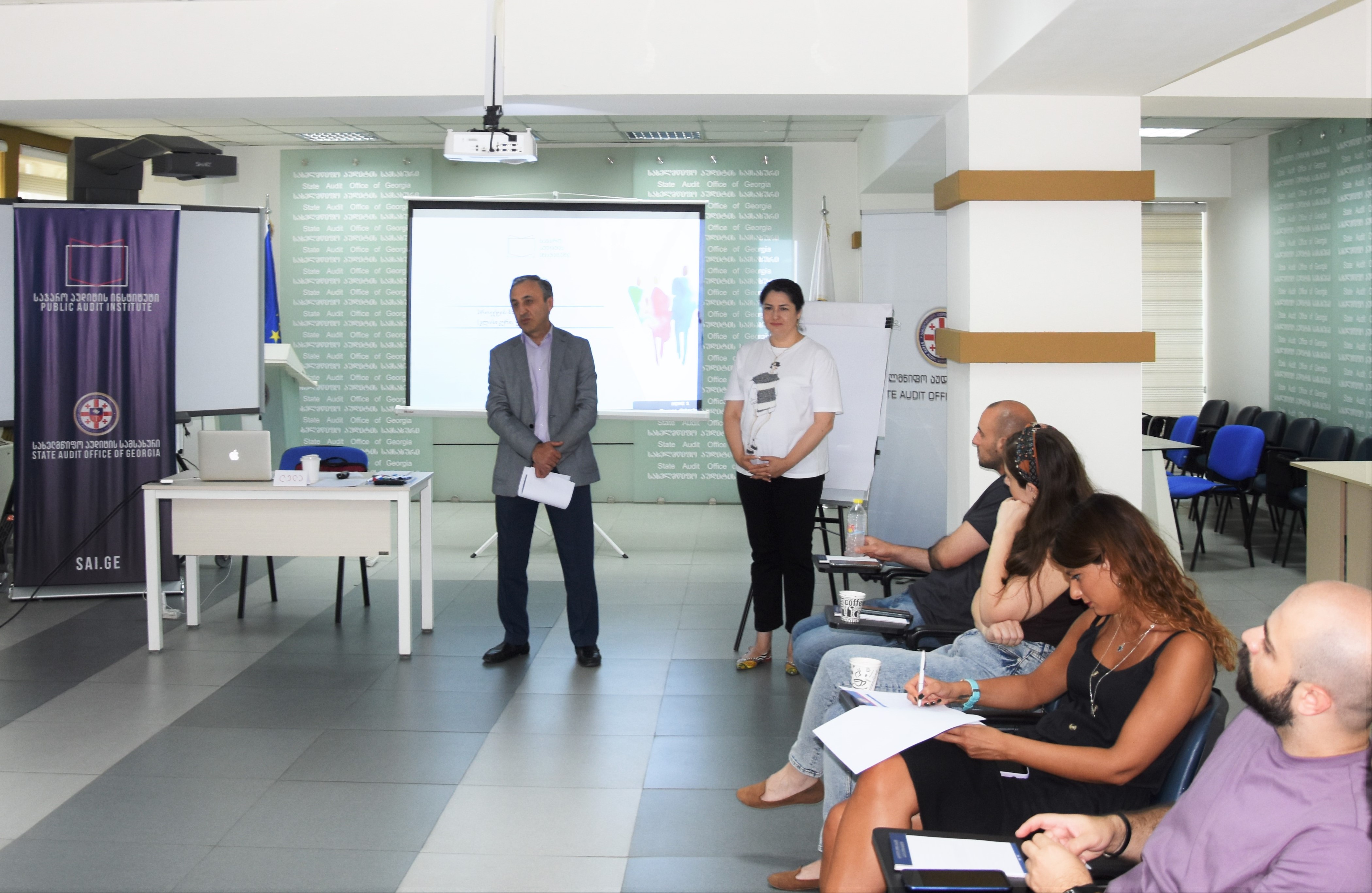 საჯარო აუდიტის ინსტიტუტში „პროექტების მართვის“ ტრენინგი მიმდინარეობს